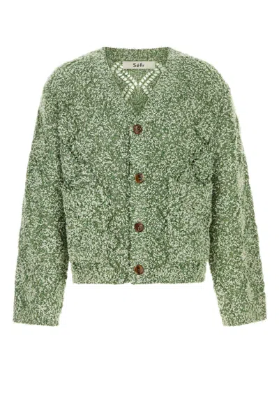 Séfr Sefr Abain Cardigan In Green