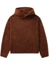 Séfr Brown Ahti Hoodie In Brown