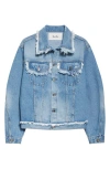 Séfr Alvarez Jacket In Frayed Rodeo