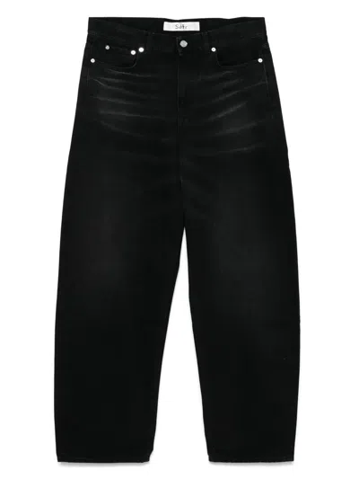Séfr Atlas Cut Jeans Clothing In Green