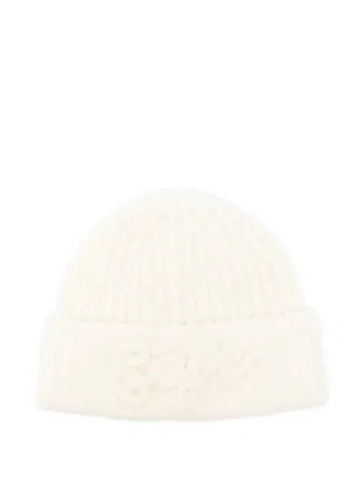 Séfr Beanie Hat In White