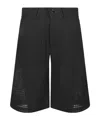 Séfr Belt Loop Shorts In Black