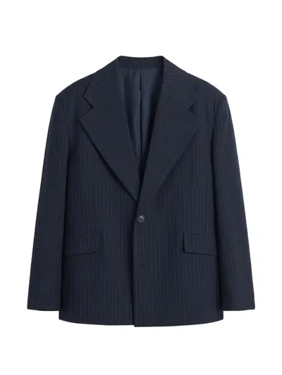 Séfr Bernard Pinstripe Blazer In Multi