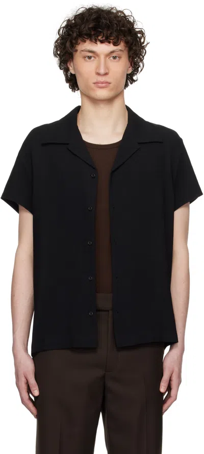 Séfr Black Mael Shirt In Nero