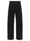 Séfr Wide-leg Casual Pants In Black