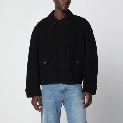 Séfr Black Wool Jacket In Multi