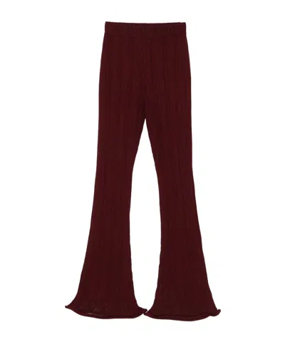 Séfr Elodie Trousers In Red