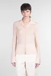 Séfr Claire Shirt In Powder Acrylic