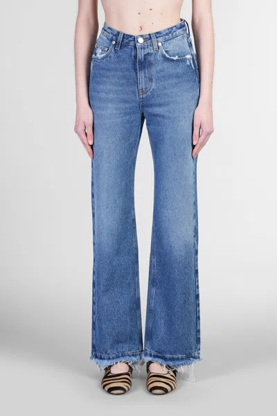 Séfr Clara Jeans In Blue Cotton