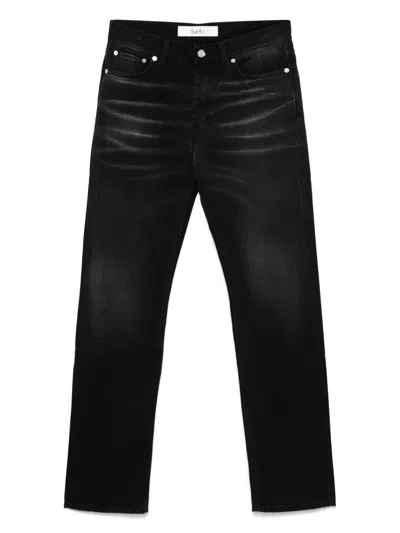 Séfr Classic Cut Jeans In Black