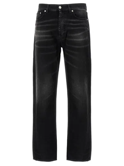 Séfr Relaxed Fit Straight Leg Jeans In Black
