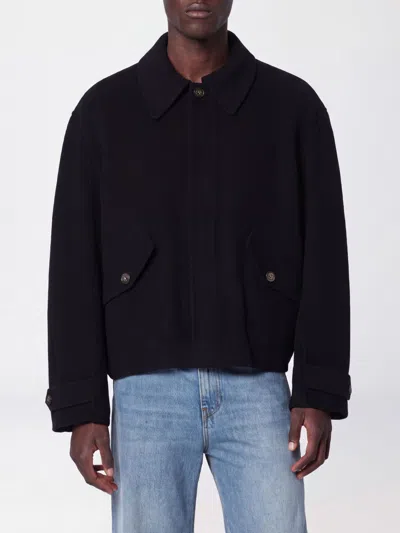 Séfr Cropped Boxy Coats In Black