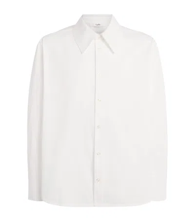 Séfr Cotton Trino Shirt In White