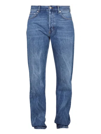 Séfr Creased Jeans In Blue