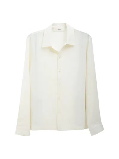 Séfr Sefr Crisp Crepe Mini Shirt For Men In Animal Print