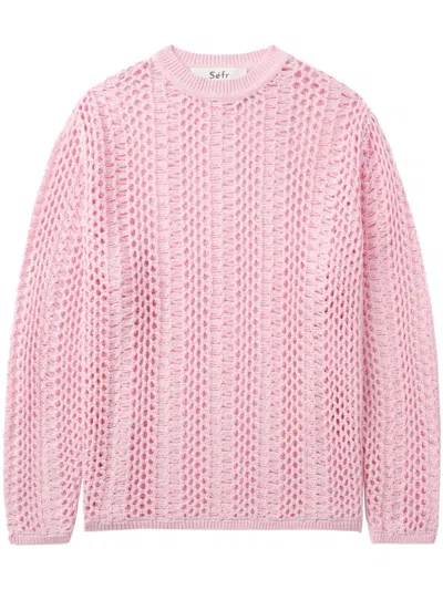 Séfr Dakila Sweater In Rosa