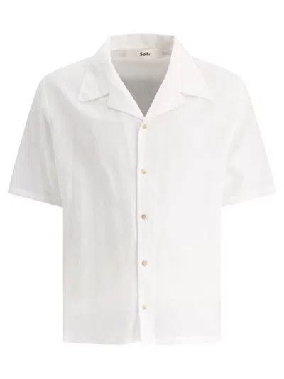 Séfr "dalian" Shirt In White