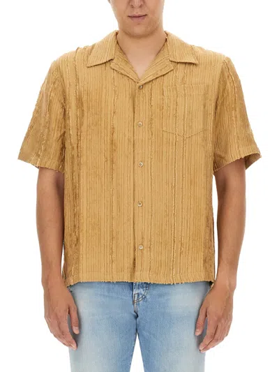 Séfr Dalian Striped Pocket Shirt In Multi