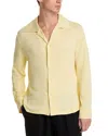 Séfr Yellow Darian Shirt In Yellow