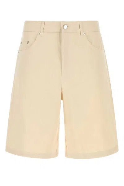 Séfr Sefr Davis Denim Shorts In Brown