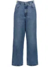 Séfr Blue Disco Cut Jeans In Blau