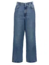 Séfr Blue Disco Cut Jeans In Blue