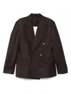 Séfr Black Donovan Blazer In Brown