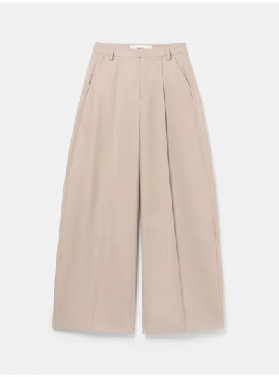 Séfr Eight Trousers In Beige