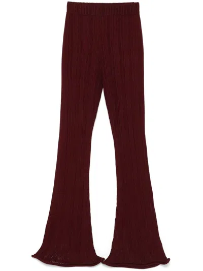 Séfr Elodie Trousers In Red
