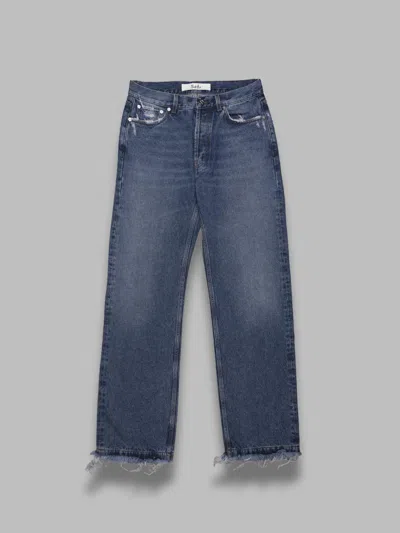 Séfr Frayed Cut Jeans In Blue