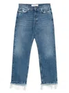 Séfr Frayed-cut Jeans In Blue