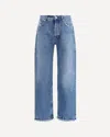 Séfr Frayed Cut Jeans In Blue
