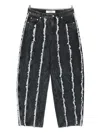 Séfr Frayed-detail Jeans In Gray