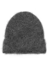 Séfr Fuzzy Beanie Hat In Gray