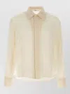 Séfr Ignacio Shirt Straight Cut Long Cuffed Sleeves In Neutral