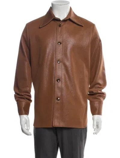 Pre-owned Séfr Jacket In Neutral