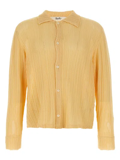 Séfr Jacques Shirt And Blouse Beige