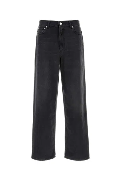 Séfr Sefr Wide Cut Jeans In Black