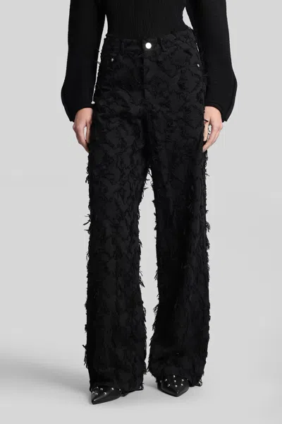 Séfr Jeans In Black Denim In Multi