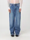 Séfr Denim Mid Rise Jeans In Blue
