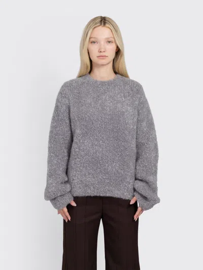 Séfr Jermaine Sweater In Fuzzy Bouclé