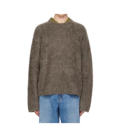 Séfr Taupe Jermaine Sweater In Talpa