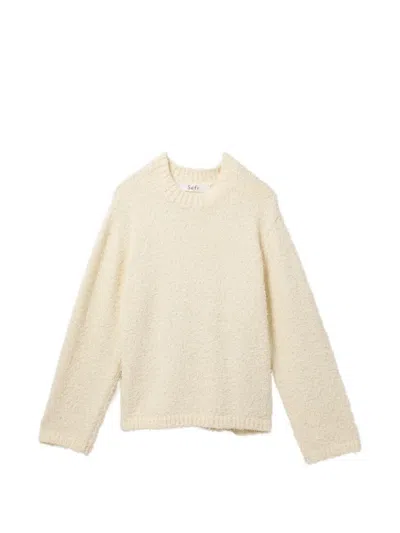Séfr Knitted Sweater In Brown
