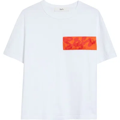 Séfr Label Cotton T-shirt In White