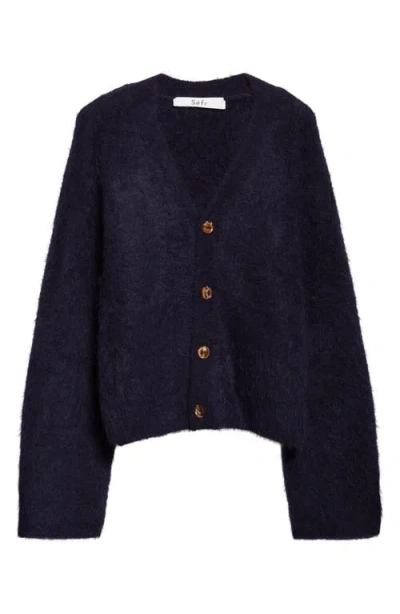 SÉFR SÉFR LEE ALPACA BLEND V-NECK CARDIGAN