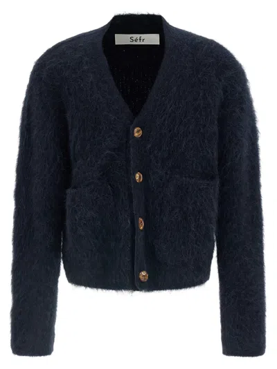 Séfr Lee Cardigan In Blue
