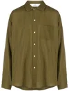 Séfr Sefr Leo Shirt In Green