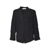 Séfr Black Voile Shirt