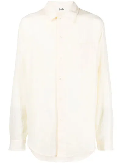 Séfr Sefr Leo Shirt In White