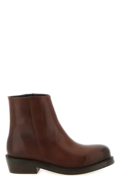 Séfr 'lerato' Ankle Boots In Brown